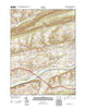 Mifflinville Pennsylvania Historical topographic map, 1:24000 scale, 7.5 X 7.5 Minute, Year 2013