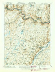 Milford Pennsylvania Historical topographic map, 1:62500 scale, 15 X 15 Minute, Year 1913
