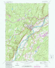 Milford Pennsylvania Historical topographic map, 1:24000 scale, 7.5 X 7.5 Minute, Year 1958