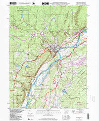Milford Pennsylvania Historical topographic map, 1:24000 scale, 7.5 X 7.5 Minute, Year 1995