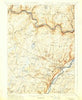 Milford Pennsylvania Historical topographic map, 1:62500 scale, 15 X 15 Minute, Year 1915