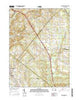 Milford Square Pennsylvania Current topographic map, 1:24000 scale, 7.5 X 7.5 Minute, Year 2016