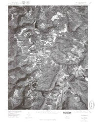 Mill Run Pennsylvania Historical topographic map, 1:24000 scale, 7.5 X 7.5 Minute, Year 1977