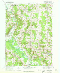 Millers Station Pennsylvania Historical topographic map, 1:24000 scale, 7.5 X 7.5 Minute, Year 1967