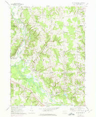 Millers Station Pennsylvania Historical topographic map, 1:24000 scale, 7.5 X 7.5 Minute, Year 1967