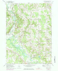 Millers Station Pennsylvania Historical topographic map, 1:24000 scale, 7.5 X 7.5 Minute, Year 1967