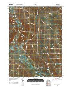 Millers Station Pennsylvania Historical topographic map, 1:24000 scale, 7.5 X 7.5 Minute, Year 2010