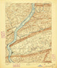 Millersburg Pennsylvania Historical topographic map, 1:62500 scale, 15 X 15 Minute, Year 1893