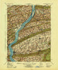 Millersburg Pennsylvania Historical topographic map, 1:62500 scale, 15 X 15 Minute, Year 1943