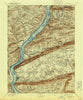 Millersburg Pennsylvania Historical topographic map, 1:62500 scale, 15 X 15 Minute, Year 1893