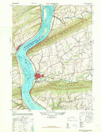 Millersburg Pennsylvania Historical topographic map, 1:24000 scale, 7.5 X 7.5 Minute, Year 1947