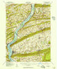 Millersburg Pennsylvania Historical topographic map, 1:62500 scale, 15 X 15 Minute, Year 1953