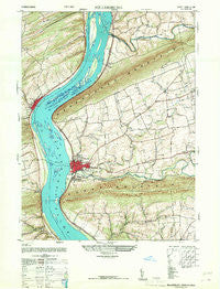 Millersburg Pennsylvania Historical topographic map, 1:24000 scale, 7.5 X 7.5 Minute, Year 1947