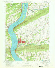 Millersburg Pennsylvania Historical topographic map, 1:24000 scale, 7.5 X 7.5 Minute, Year 1969