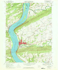 Millersburg Pennsylvania Historical topographic map, 1:24000 scale, 7.5 X 7.5 Minute, Year 1969