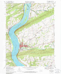 Millersburg Pennsylvania Historical topographic map, 1:24000 scale, 7.5 X 7.5 Minute, Year 1969