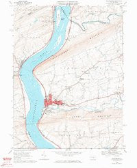 Millersburg Pennsylvania Historical topographic map, 1:24000 scale, 7.5 X 7.5 Minute, Year 1969