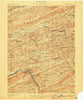 Millerstown Pennsylvania Historical topographic map, 1:62500 scale, 15 X 15 Minute, Year 1907