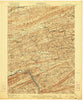 Millerstown Pennsylvania Historical topographic map, 1:62500 scale, 15 X 15 Minute, Year 1907