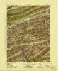 Millerstown Pennsylvania Historical topographic map, 1:62500 scale, 15 X 15 Minute, Year 1943