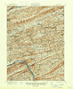 Millerstown Pennsylvania Historical topographic map, 1:62500 scale, 15 X 15 Minute, Year 1907