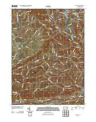 Millville Pennsylvania Historical topographic map, 1:24000 scale, 7.5 X 7.5 Minute, Year 2010