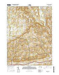 Millville Pennsylvania Current topographic map, 1:24000 scale, 7.5 X 7.5 Minute, Year 2016