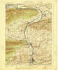 Milton Pennsylvania Historical topographic map, 1:62500 scale, 15 X 15 Minute, Year 1924