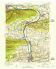 Milton Pennsylvania Historical topographic map, 1:62500 scale, 15 X 15 Minute, Year 1953