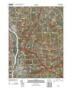Milton Pennsylvania Historical topographic map, 1:24000 scale, 7.5 X 7.5 Minute, Year 2010