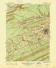 Minersville Pennsylvania Historical topographic map, 1:31680 scale, 7.5 X 7.5 Minute, Year 1947
