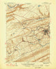 Minersville Pennsylvania Historical topographic map, 1:31680 scale, 7.5 X 7.5 Minute, Year 1947