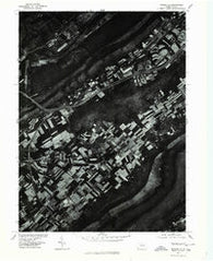 Mingoville Pennsylvania Historical topographic map, 1:24000 scale, 7.5 X 7.5 Minute, Year 1977