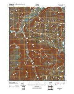 Monroeton Pennsylvania Historical topographic map, 1:24000 scale, 7.5 X 7.5 Minute, Year 2010