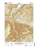 Monroeton Pennsylvania Current topographic map, 1:24000 scale, 7.5 X 7.5 Minute, Year 2016