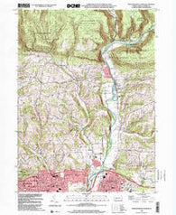 Montoursville North Pennsylvania Historical topographic map, 1:24000 scale, 7.5 X 7.5 Minute, Year 1999
