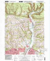 Montoursville North Pennsylvania Historical topographic map, 1:24000 scale, 7.5 X 7.5 Minute, Year 1999