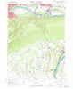 Montoursville South Pennsylvania Historical topographic map, 1:24000 scale, 7.5 X 7.5 Minute, Year 1965