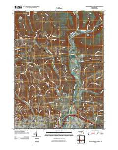 Montoursville North Pennsylvania Historical topographic map, 1:24000 scale, 7.5 X 7.5 Minute, Year 2010