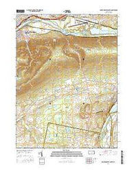 Montoursville South Pennsylvania Current topographic map, 1:24000 scale, 7.5 X 7.5 Minute, Year 2016