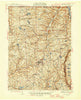 Montrose Pennsylvania Historical topographic map, 1:62500 scale, 15 X 15 Minute, Year 1945