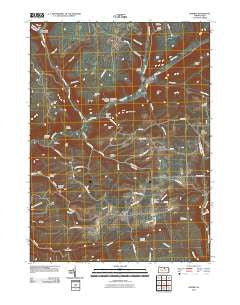 Morris Pennsylvania Historical topographic map, 1:24000 scale, 7.5 X 7.5 Minute, Year 2010
