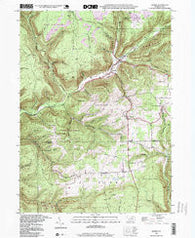 Morris Pennsylvania Historical topographic map, 1:24000 scale, 7.5 X 7.5 Minute, Year 1994