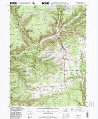 Morris Pennsylvania Historical topographic map, 1:24000 scale, 7.5 X 7.5 Minute, Year 1994