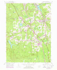 Moscow Pennsylvania Historical topographic map, 1:24000 scale, 7.5 X 7.5 Minute, Year 1946
