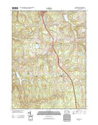 Moscow Pennsylvania Historical topographic map, 1:24000 scale, 7.5 X 7.5 Minute, Year 2013