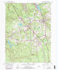 Moscow Pennsylvania Historical topographic map, 1:24000 scale, 7.5 X 7.5 Minute, Year 1946