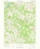 Mosgrove Pennsylvania Historical topographic map, 1:24000 scale, 7.5 X 7.5 Minute, Year 1968