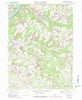 Mosgrove Pennsylvania Historical topographic map, 1:24000 scale, 7.5 X 7.5 Minute, Year 1968