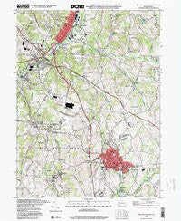 Mount Pleasant Pennsylvania Historical topographic map, 1:24000 scale, 7.5 X 7.5 Minute, Year 1997